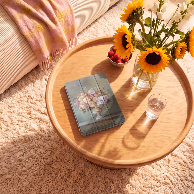 iPad-Hülle - Orchidee - Strauß - Vase - Blumen — 2