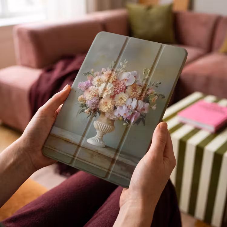 iPad-Hülle - Orchidee - Strauß - Vase - Blumen — 4