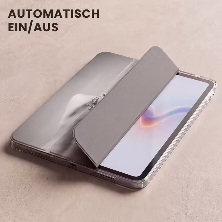 iPad-Hülle - Frau - Halskette - Mode - Schwarz - Weiß — 5