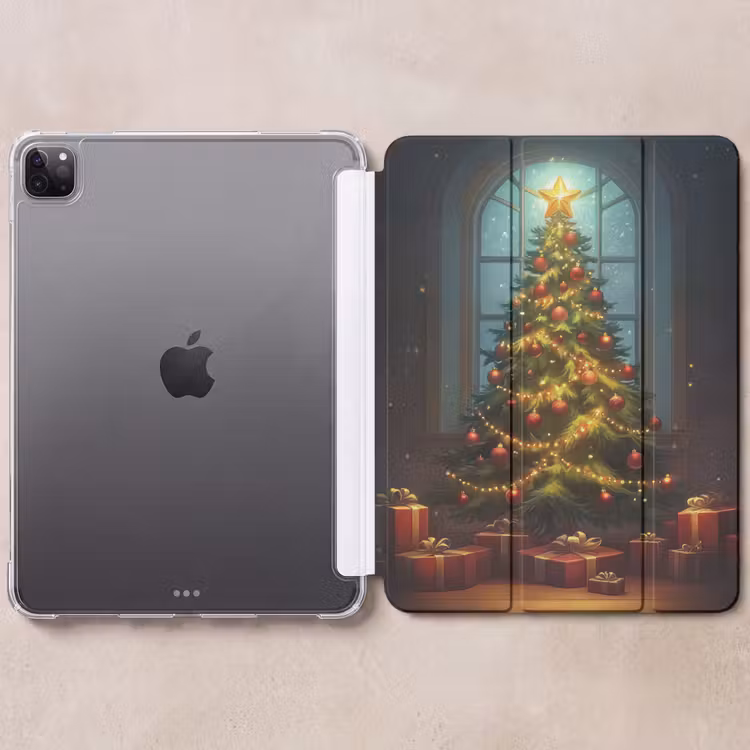 iPad-Hülle - Weihnachtsbaum - Geschenk - Winter — 6