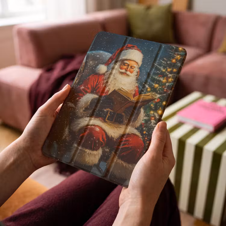iPad-Hülle - Weihnachtsmann - Weihnachten - Winter - Weihnachtsbaum — 4