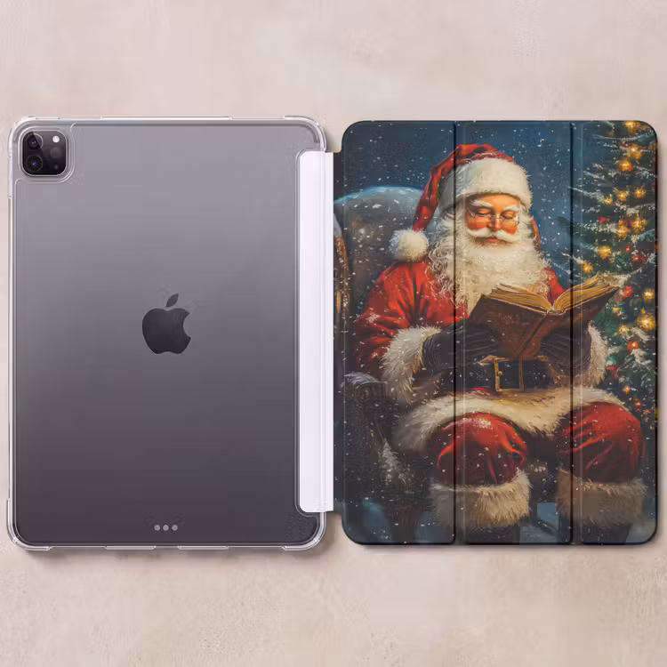 iPad-Hülle - Weihnachtsmann - Weihnachten - Winter - Weihnachtsbaum — 6