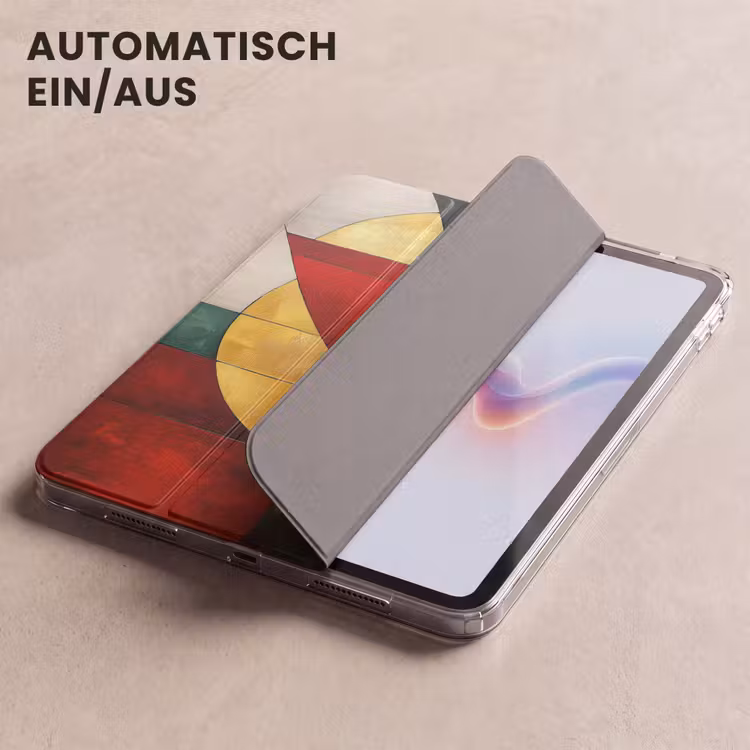 iPad-Hülle - Abstrakt - Weihnachten - Gold - Rot - Grün — 5