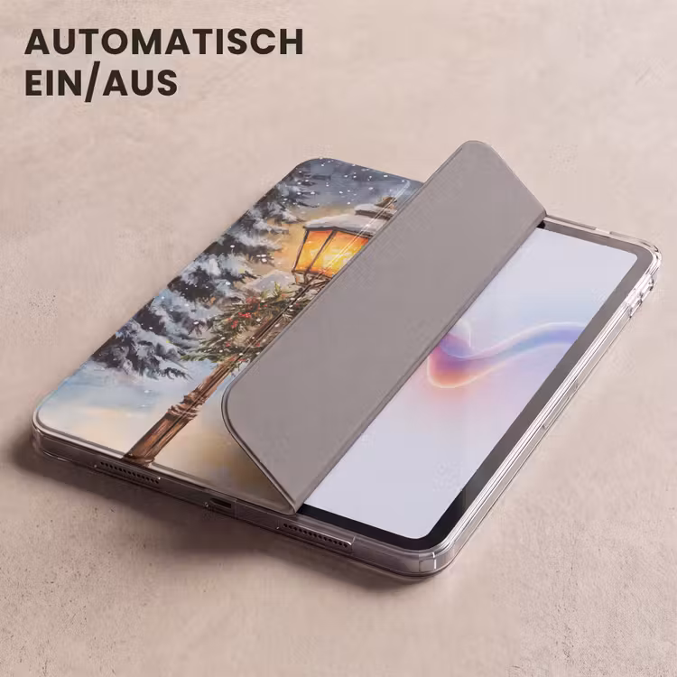 iPad-Hülle - Weihnachtsdorf - Häuser - Schnee - Weihnachten — 5