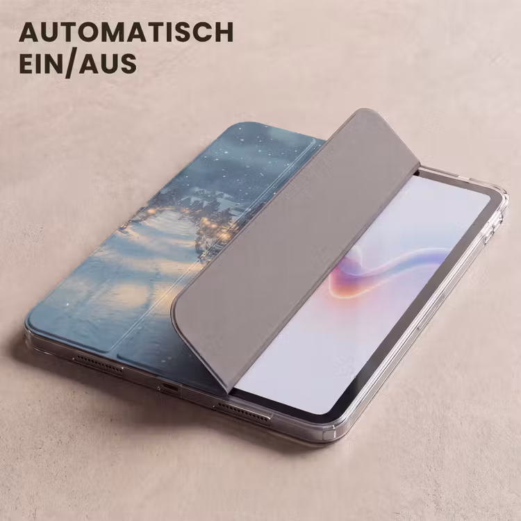 iPad-Hülle - Weihnachtsdorf - Weihnachten - Schnee - Winter — 5