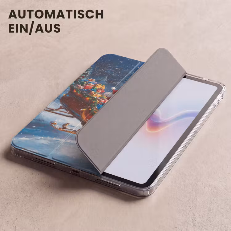 iPad-Hülle - Weihnachtsmann - Rentier - Weihnachten - Schnee — 5