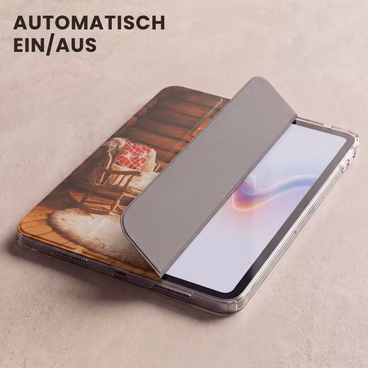 iPad-Hülle - Winter - Weihnachten - Zuhause - Kamin — 5