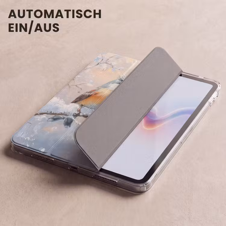 iPad-Hülle - Vögel - Zweig - Winter - Schnee — 5