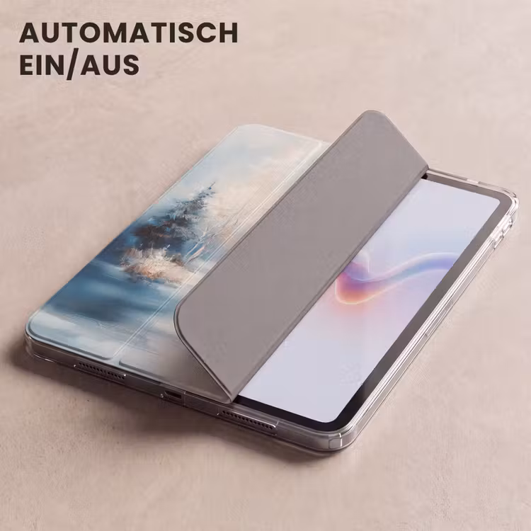 iPad-Hülle - Wald – Winter – Natur – Abstrakt – Schnee — 5