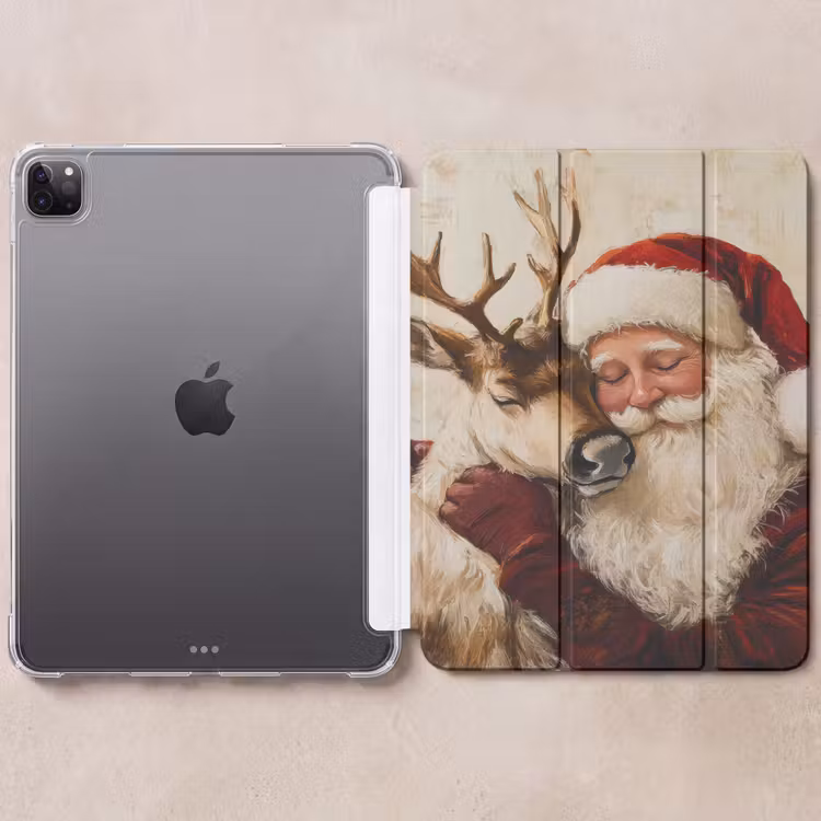 iPad-Hülle - Weihnachtsmann - Rentier - Weihnachten — 6