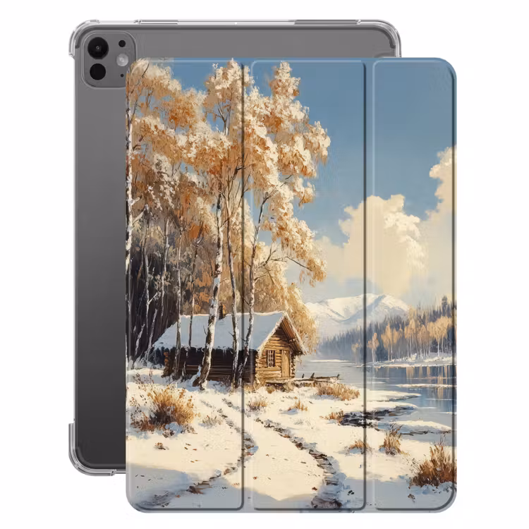 iPad-Hülle - Winter - Schnee - Zuhause - Natur — 1