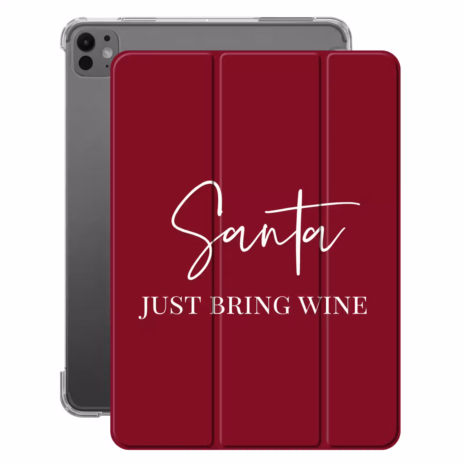 iPad-Hülle - Weihnachtsmann - Wein - Rot - Weihnachten - Weihnachtsmann — 1