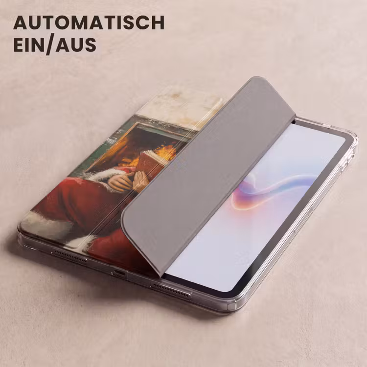 iPad-Hülle - Weihnachten - Weihnachtsmann - Winter - Open Fireside — 5