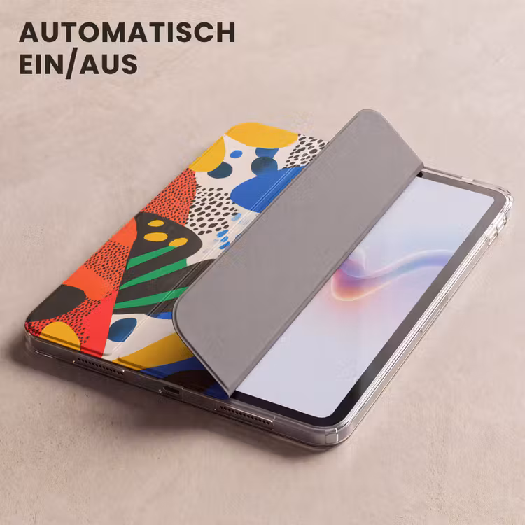 iPad-Hülle - Abstrakt - Pflanzen - Formen - Farbenfroh — 5
