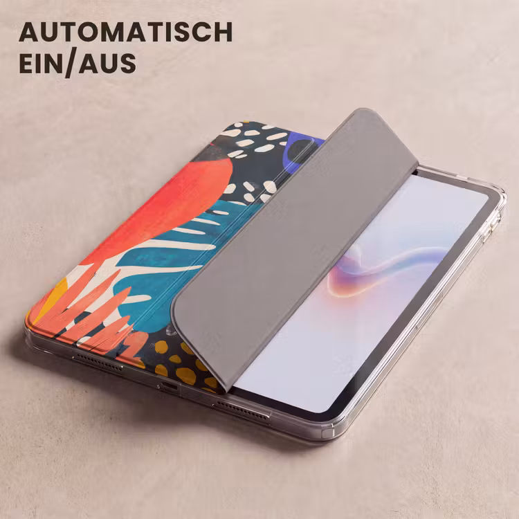 iPad-Hülle - Blätter - Formen - Abstrakt - Farbenfroh — 5