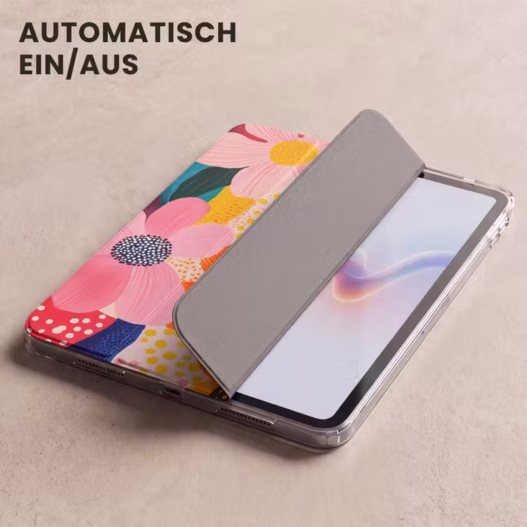 iPad-Hülle - Blumen - Bunt - Tupfen — 5