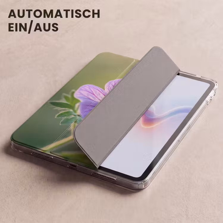 iPad-Hülle - Blume - Nahaufnahme - Lila — 5