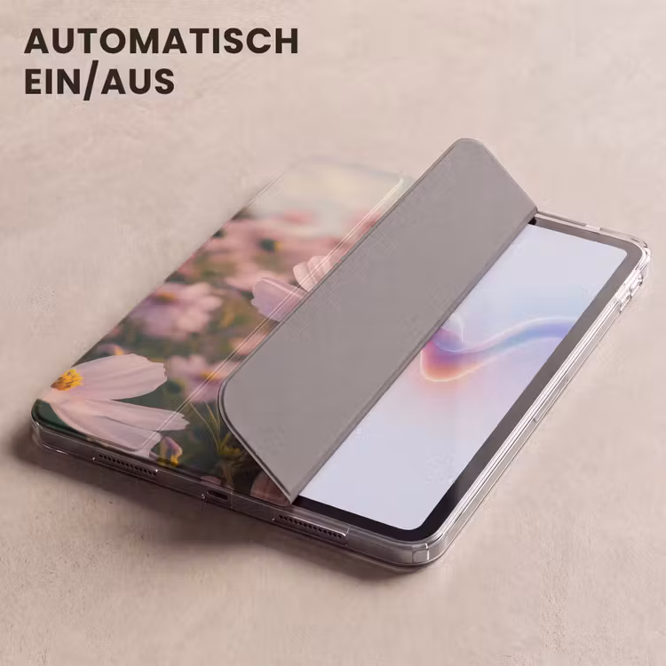 iPad-Hülle - Blumen - Lila - Unscharf — 5