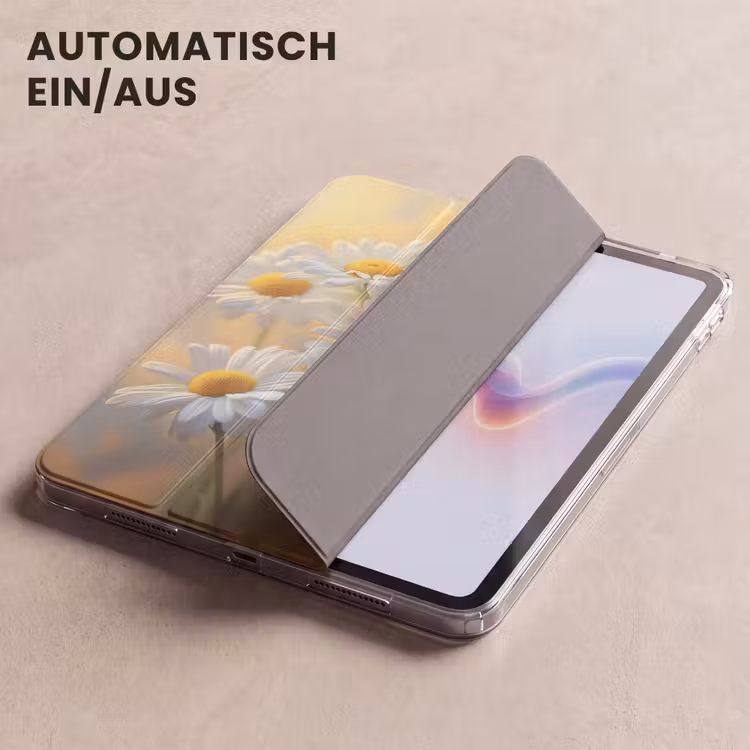 iPad-Hülle - Gänseblümchen - Weiß - Sonnenlicht — 5