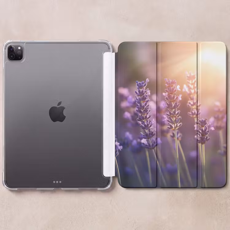 iPad-Hülle - Lavendelblüten - Lila - Sonnenlicht — 6