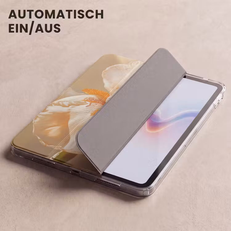 iPad-Hülle - Nahaufnahme - Orange - Iris — 5