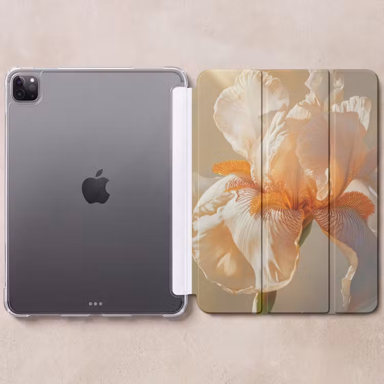 iPad-Hülle - Nahaufnahme - Orange - Iris — 6