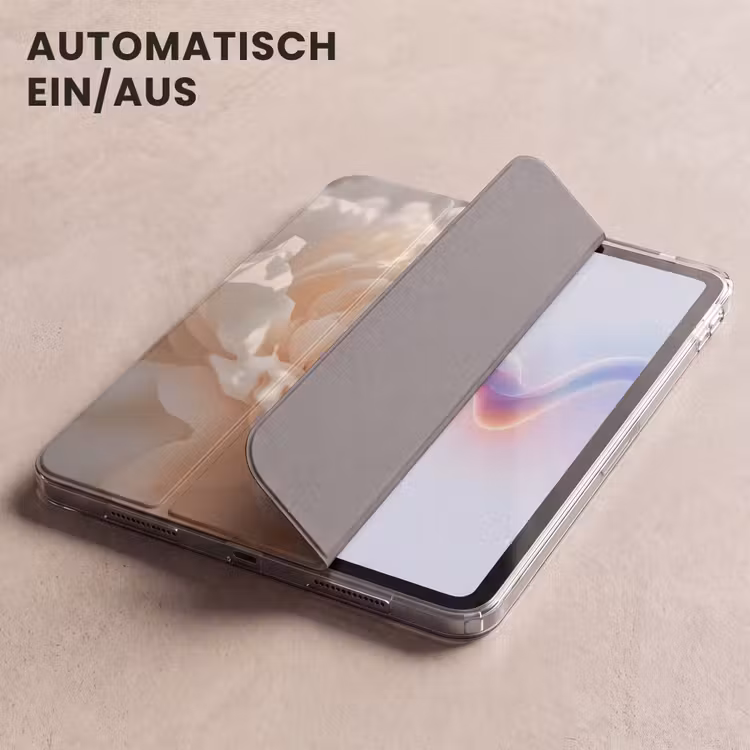 iPad-Hülle - Nahaufnahme - Pfingstrose - Hellrosa — 5