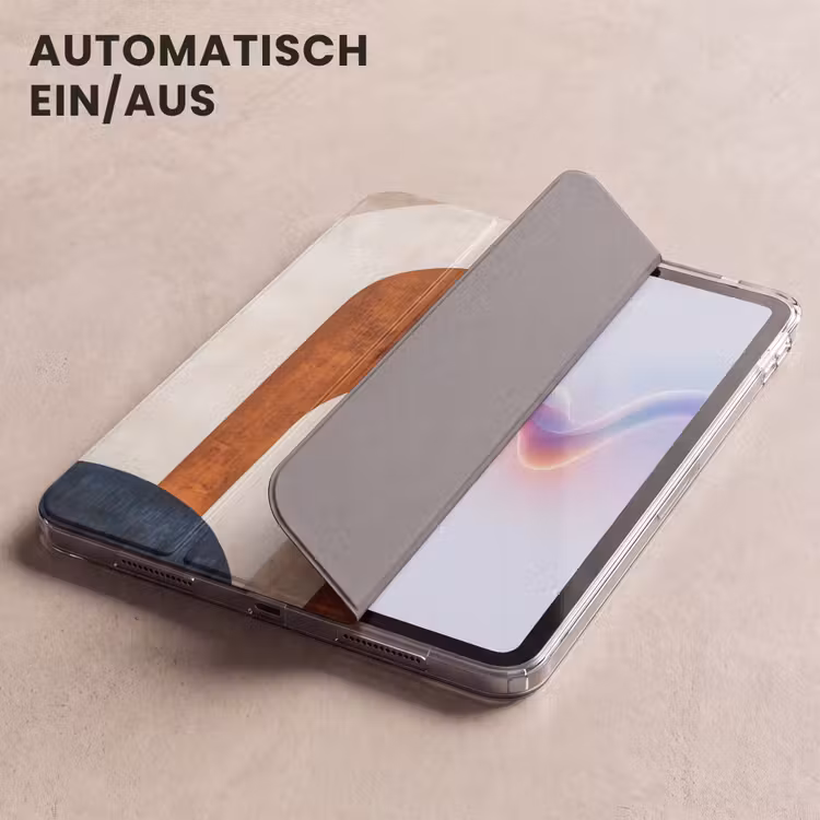 iPad-Hülle - Abstrakt - Formen - Dunkelblau — 5