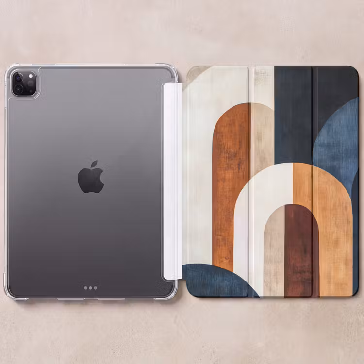 iPad-Hülle - Abstrakt - Formen - Dunkelblau — 6