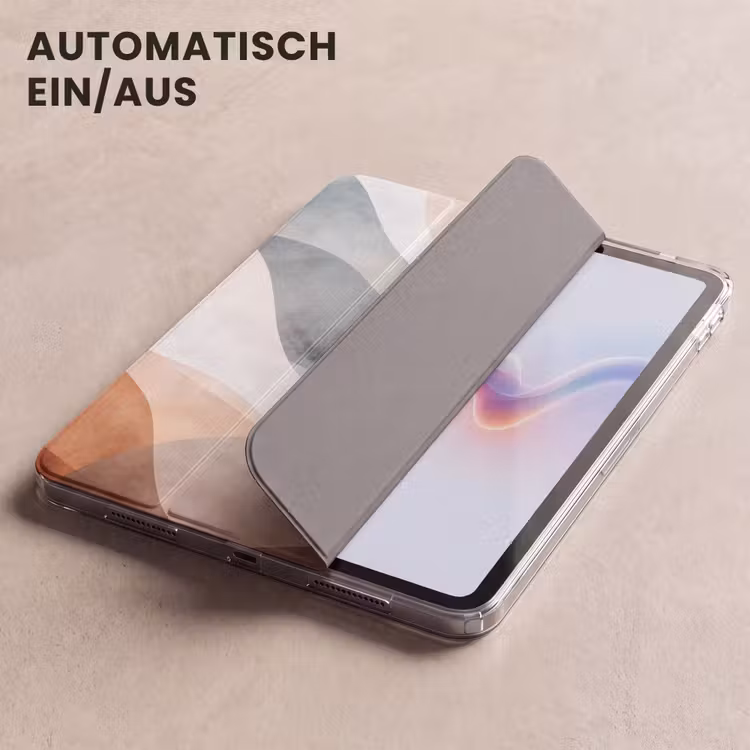iPad-Hülle - Abstrakt - Wellen - Blau — 5