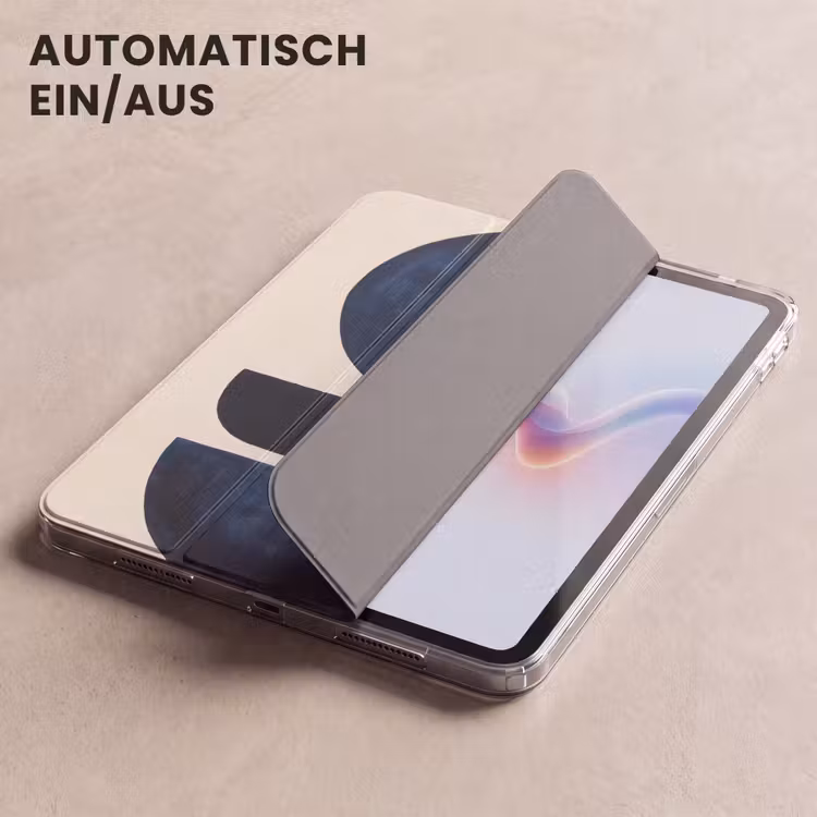 iPad-Hülle - Formen - Blau - Abstrakt — 5