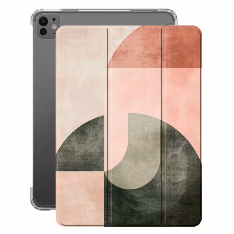 iPad-Hülle - Kreis - Abstrakt - Rosa — 1