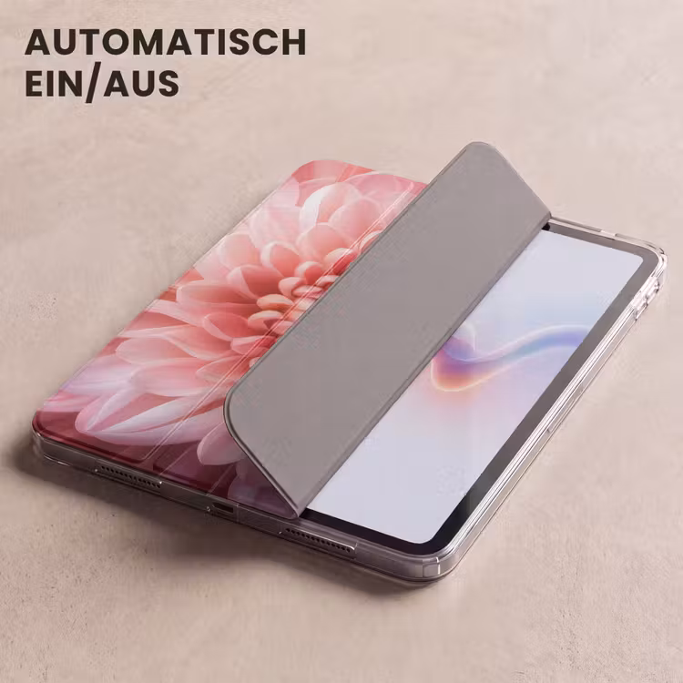 iPad-Hülle - Dahlie - Blume - Nahaufnahme - Rosa — 5