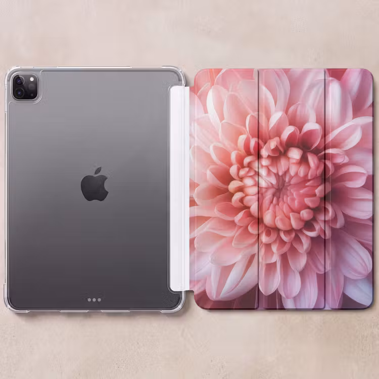 iPad-Hülle - Dahlie - Blume - Nahaufnahme - Rosa — 6