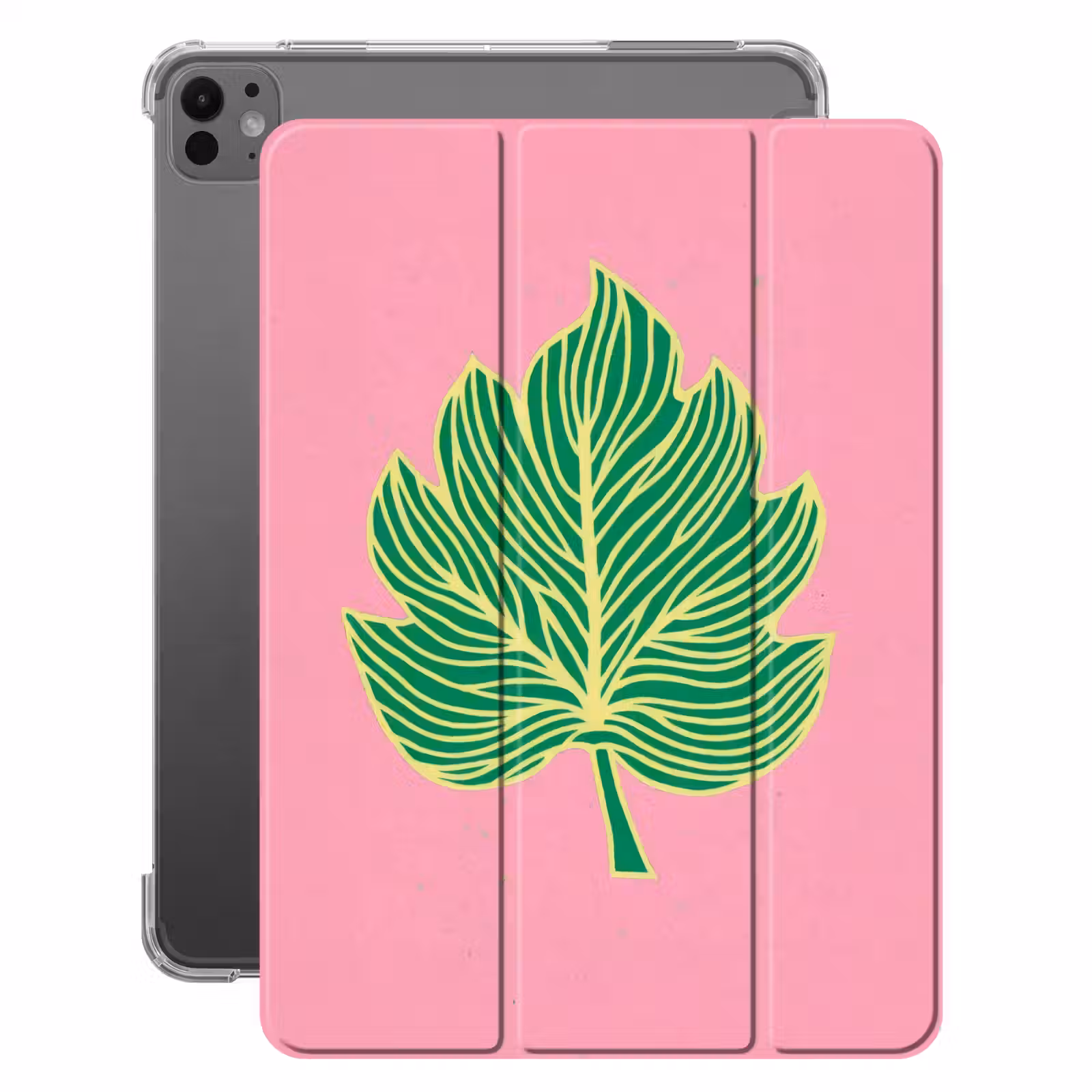 iPad-Hülle - Blatt - Grün - Illustration - Minimalistisch — 1