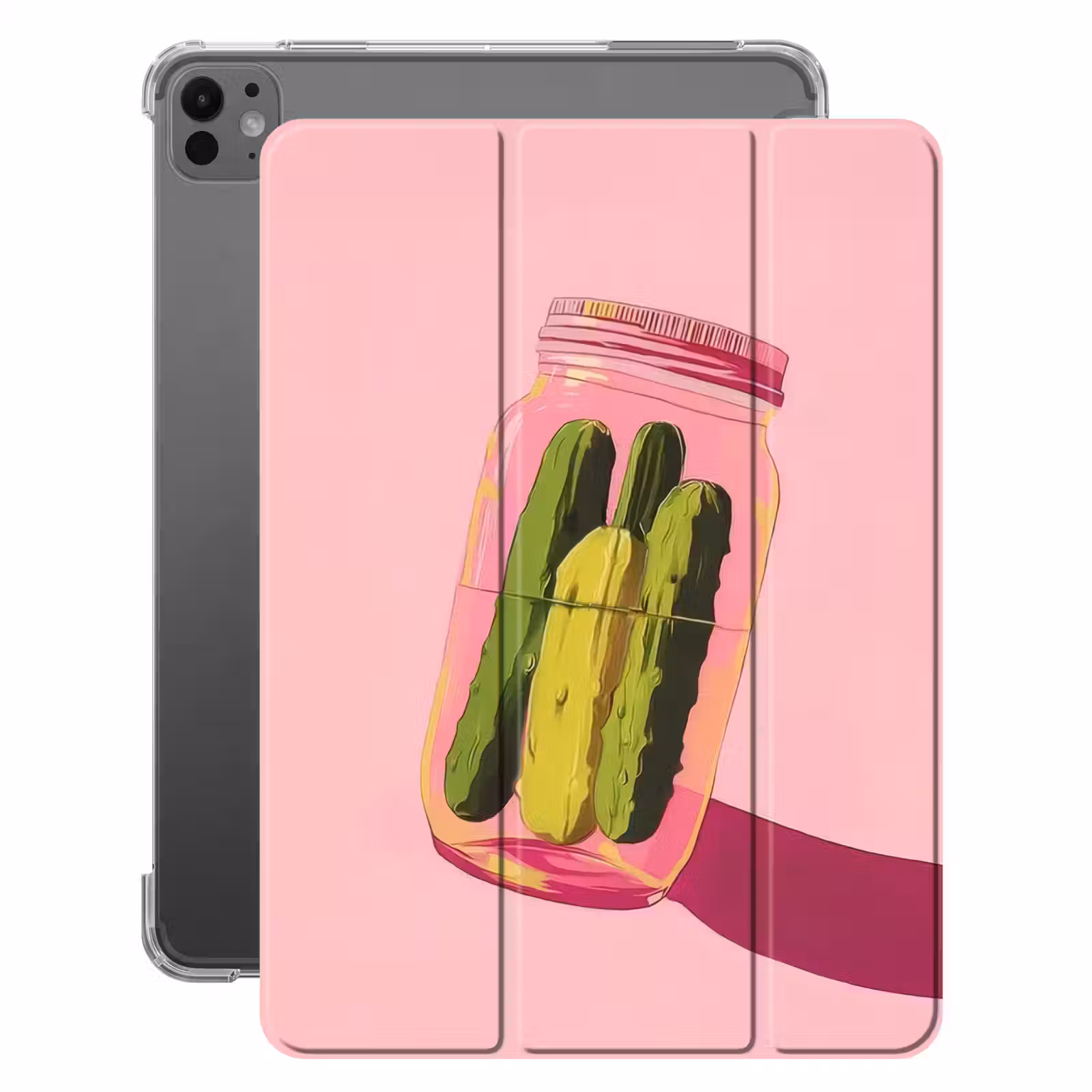 iPad-Hülle - Gewürzgurken - Topf - Farbton - Rosa — 1