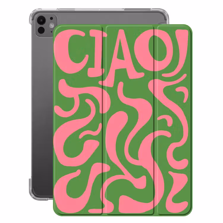 iPad-Hülle - Abstrakt - Rosa - Ciao - Formen — 1