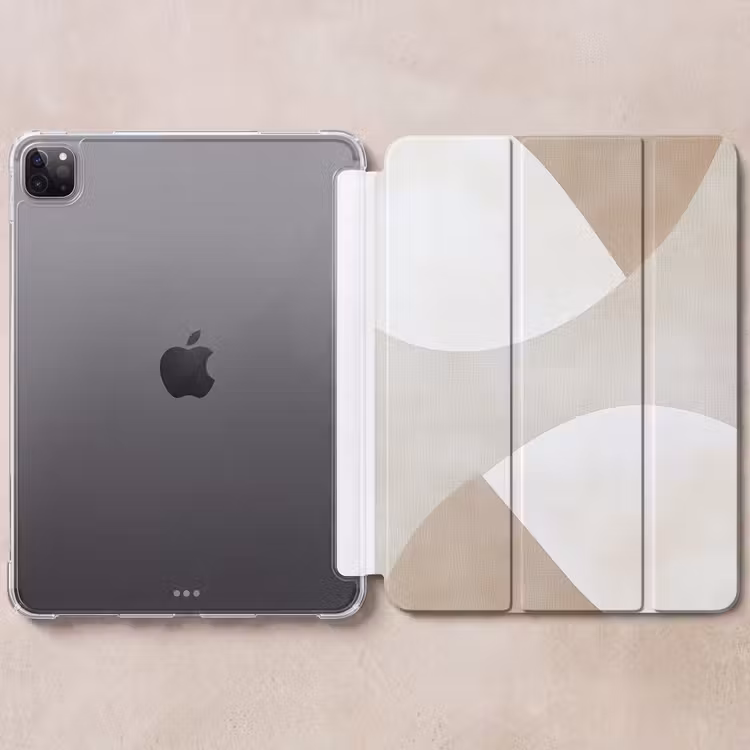 iPad-Hülle - Braun - Japandi - Abstrakt — 6
