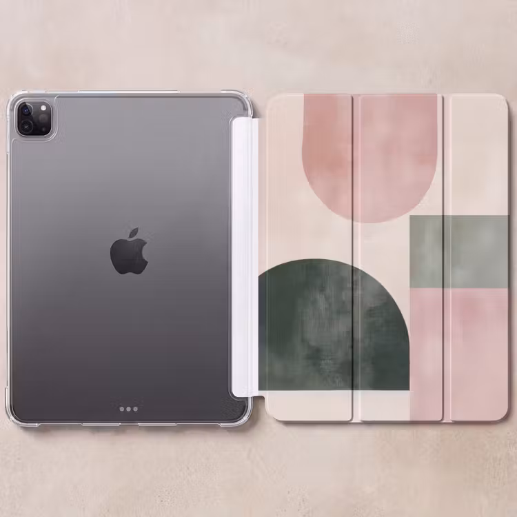 iPad-Hülle - Formen - Abstrakt - Kreis - Schwarz — 6
