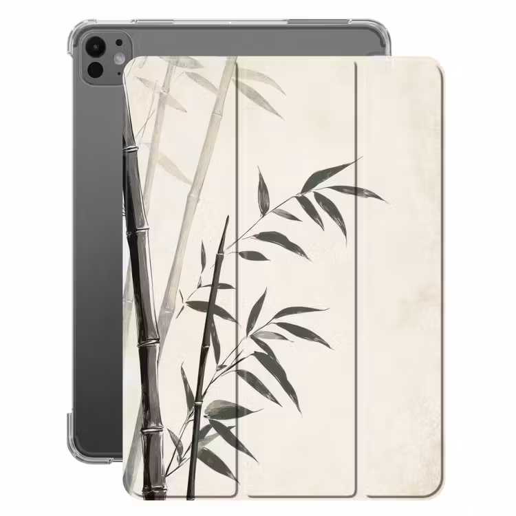 iPad-Hülle - Japandi - Bambus - Beige — 1