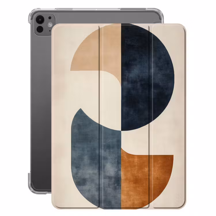 iPad-Hülle - Kreise - Abstrakt - Farbenfroh — 1