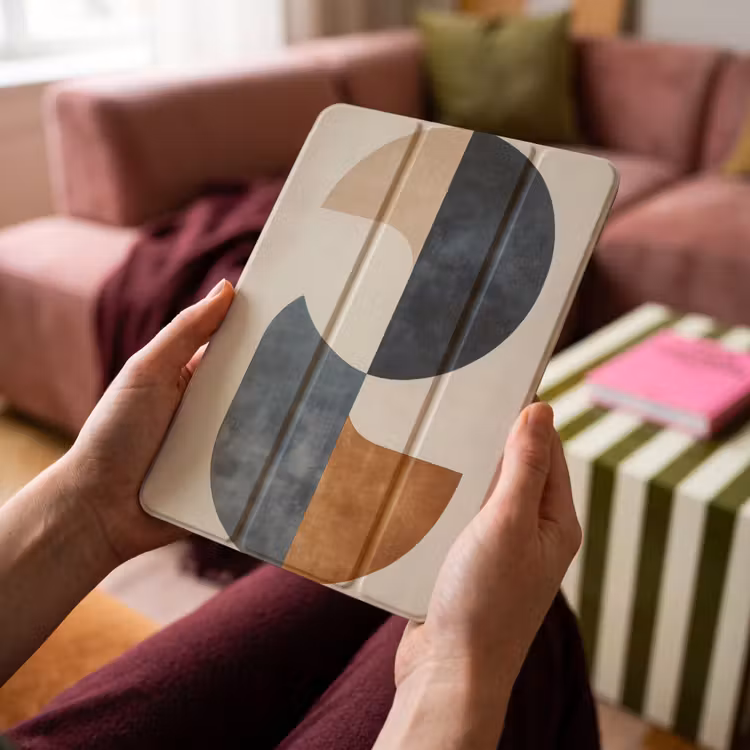 iPad-Hülle - Kreise - Abstrakt - Farbenfroh — 4