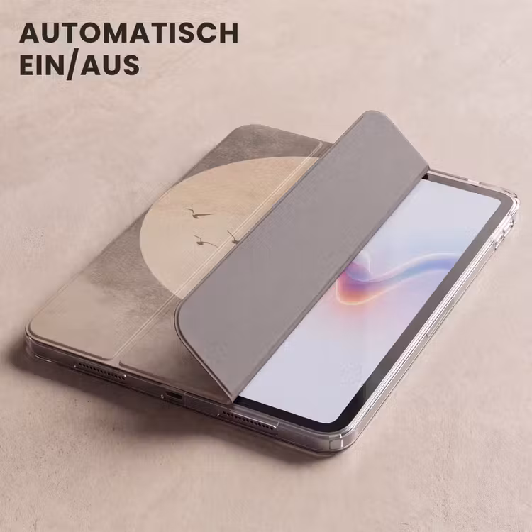 iPad-Hülle - Vogel - Beige - Japanisch — 5