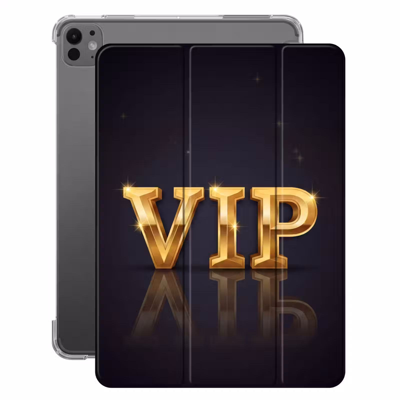 iPad-Hülle - VIP - Gold - Glitzern — 1