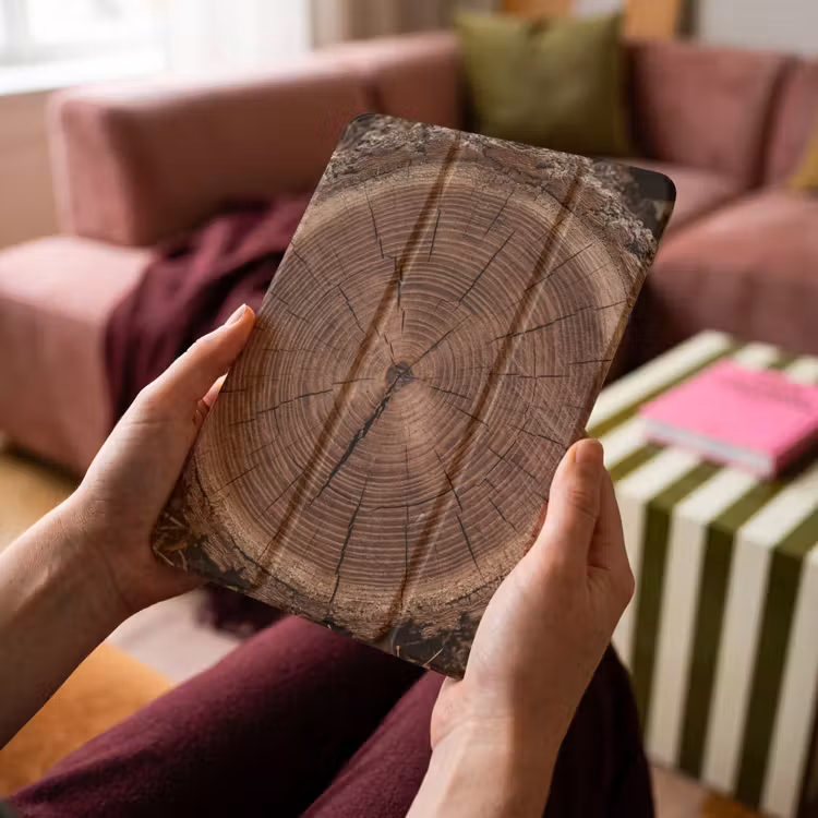 iPad-Hülle - Baum - Ringe - Braun — 4