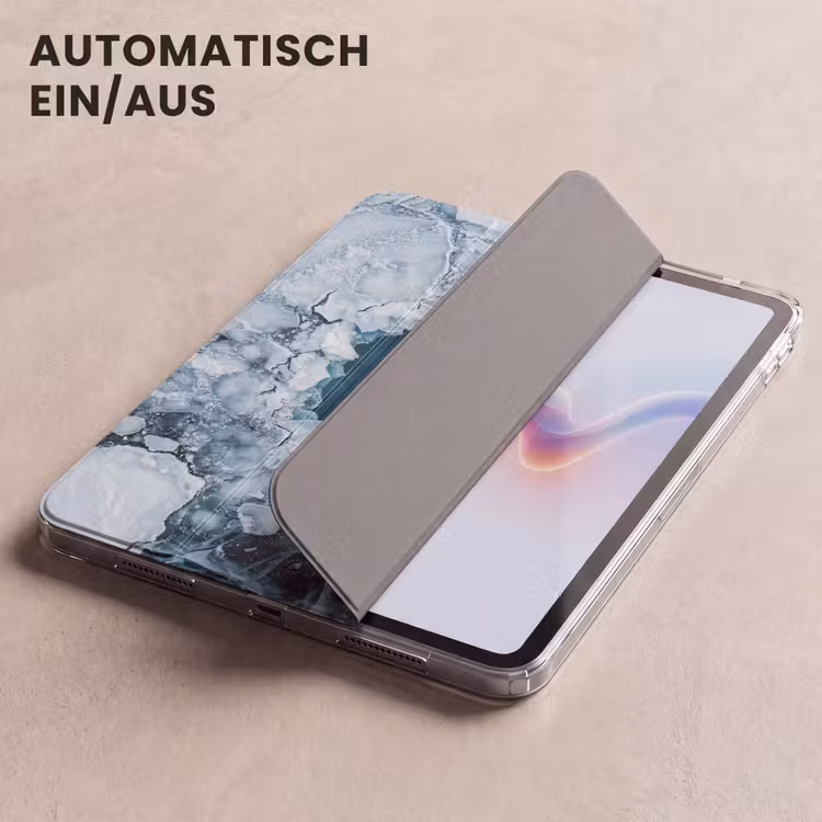 iPad-Hülle - Eiscreme - Blau - Natur — 5