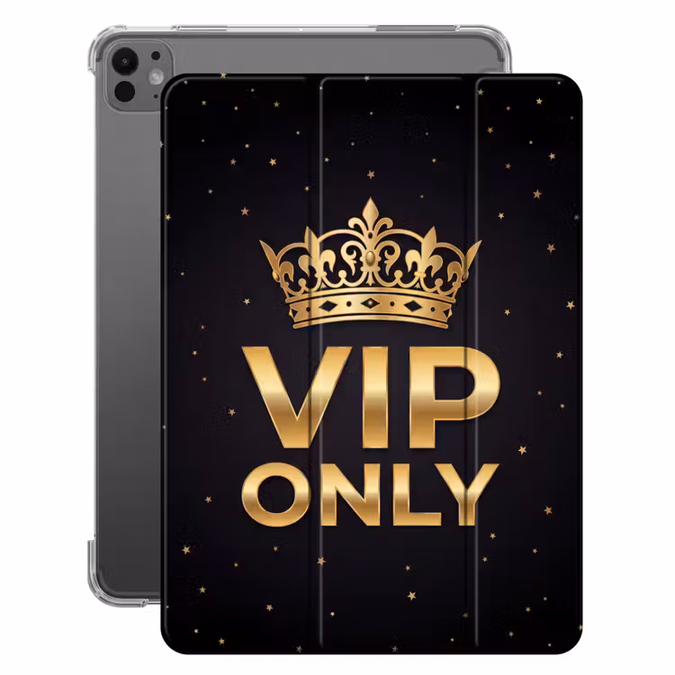 iPad-Hülle - Krone - Gold - VIP — 1