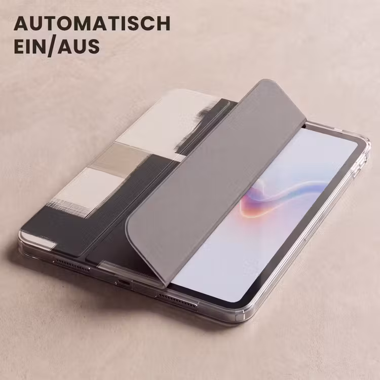 iPad-Hülle - Schwarz - Abstrakt - Japanisch — 5