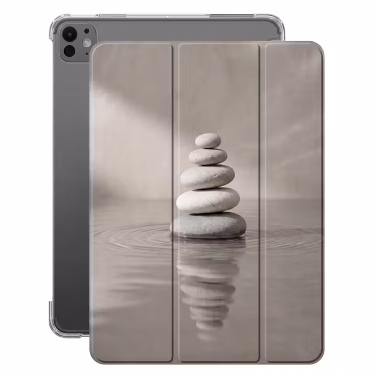 iPad-Hülle - Steine - Wasser - Grau — 1