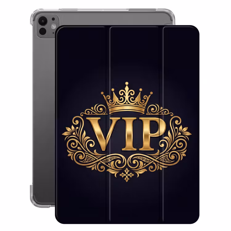 iPad-Hülle - VIP - Krone - Gold — 1